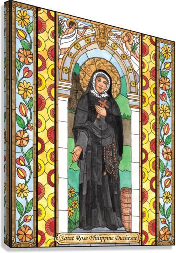 Canvas Print - St. Rose Duchesne by Brenda Nippert - Trinity Stores