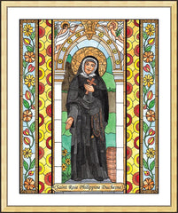 Wall Frame Gold - St. Rose Duchesne by B. Nippert