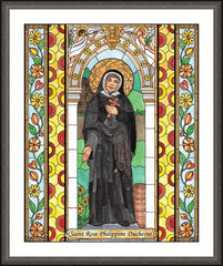 Wall Frame Espresso - St. Rose Duchesne by B. Nippert