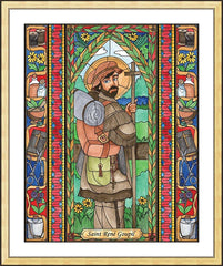 Wall Frame Gold - St. RenéGoupil by B. Nippert