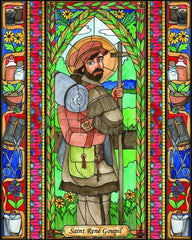 Metal Print - St. René Goupil by B. Nippert