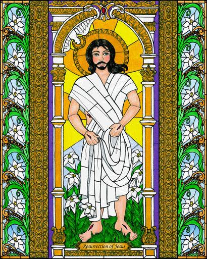 Metal Print - Resurrection of Jesus by Brenda Nippert - Trinity Stores