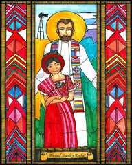 Metal Print - Bl. Stanley Rother by B. Nippert