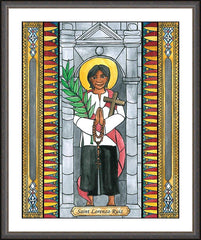 Wall Frame Espresso - St. Lorenzo Ruiz by B. Nippert