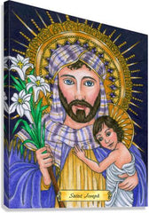 Canvas Print - St. Joseph by B. Nippert