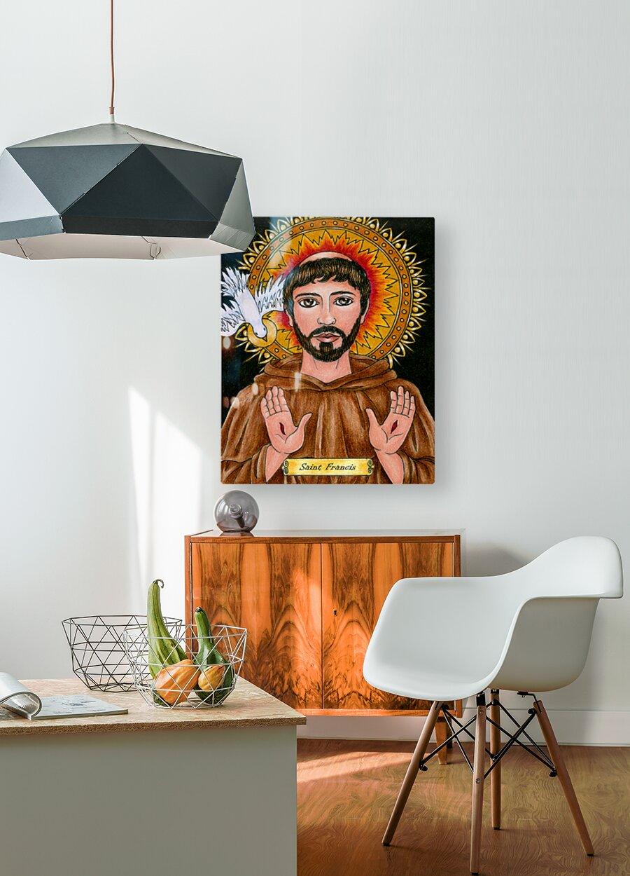 Acrylic Print - St. Francis of Assisi by B. Nippert