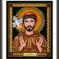 Wall Frame Espresso, Matted - St. Francis of Assisi by Brenda Nippert - Trinity Stores