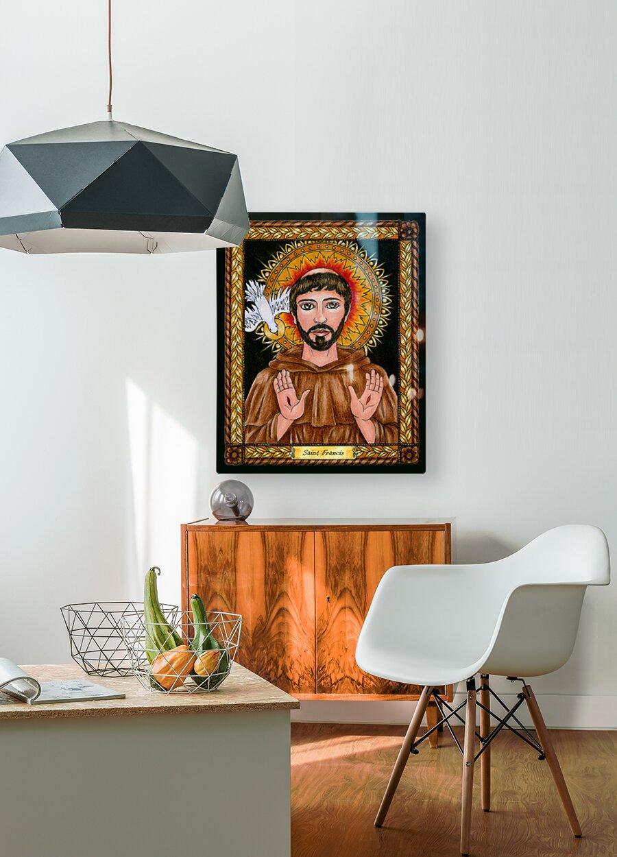 Acrylic Print - St. Francis of Assisi by Brenda Nippert - Trinity Stores