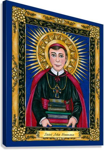 Canvas Print - St. John Neumann by Brenda Nippert - Trinity Stores