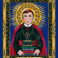 Wall Frame Espresso, Matted - St. John Neumann by Brenda Nippert - Trinity Stores