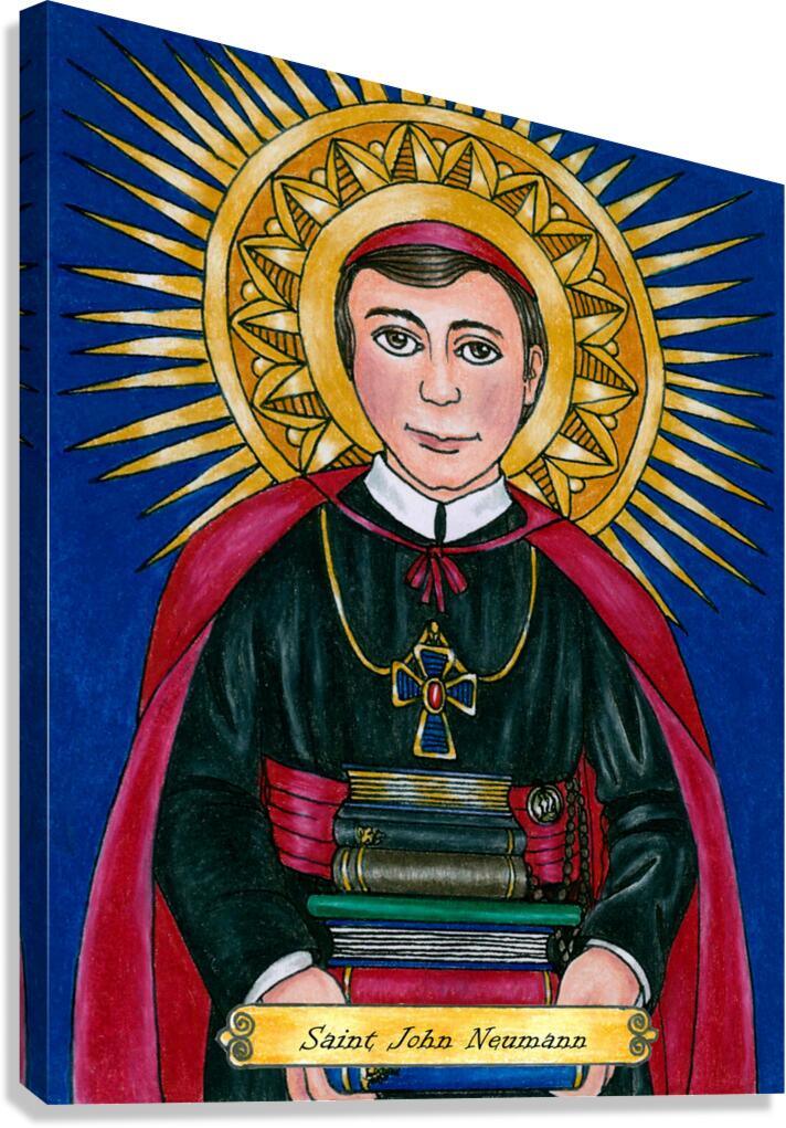 Canvas Print - St. John Neumann by Brenda Nippert - Trinity Stores