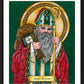 Wall Frame Black, Matted - St. Nicholas by Brenda Nippert - Trinity Stores