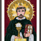 Wall Frame Espresso, Matted - St. Dominic by Brenda Nippert - Trinity Stores