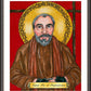 Wall Frame Espresso, Matted - St. Pio of Pietrelcina  by Brenda Nippert - Trinity Stores