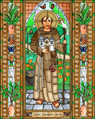 Metal Print - St. Junipero Serra by B. Nippert