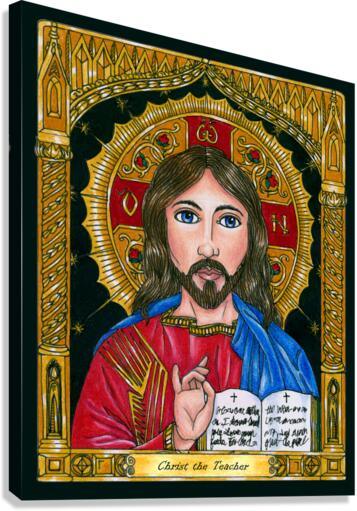 Canvas Print - Christ the Teacher by Brenda Nippert - Trinity Stores