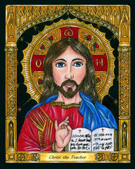 Metal Print - Christ the Teacher by B. Nippert