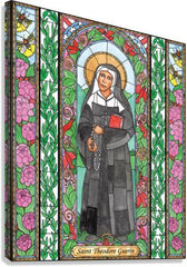 Canvas Print - St. Mother Théodore Guérin by B. Nippert