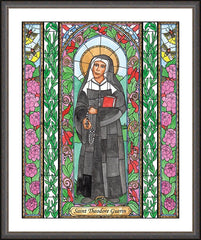 Wall Frame Espresso - St. Mother Théodore Guérin by B. Nippert