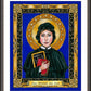 Wall Frame Espresso, Matted - St. Elizabeth Ann Seton by Brenda Nippert - Trinity Stores