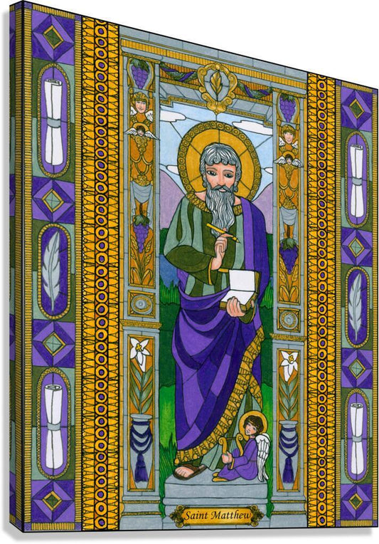 Canvas Print - St. Matthew by B. Nippert