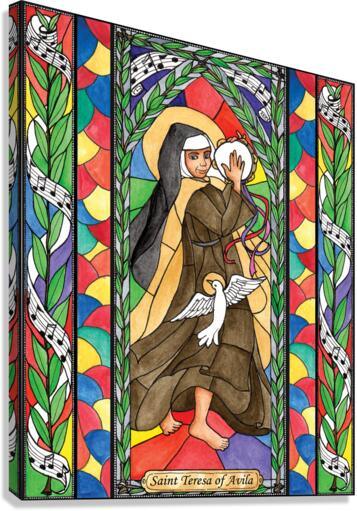 Canvas Print - St. Teresa of Avila by B. Nippert