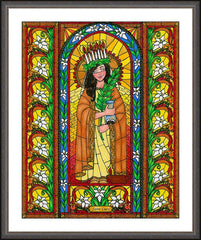 Wall Frame Espresso - St. Lucy by B. Nippert