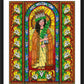 Wall Frame Black, Matted - St. Lucy by Brenda Nippert - Trinity Stores