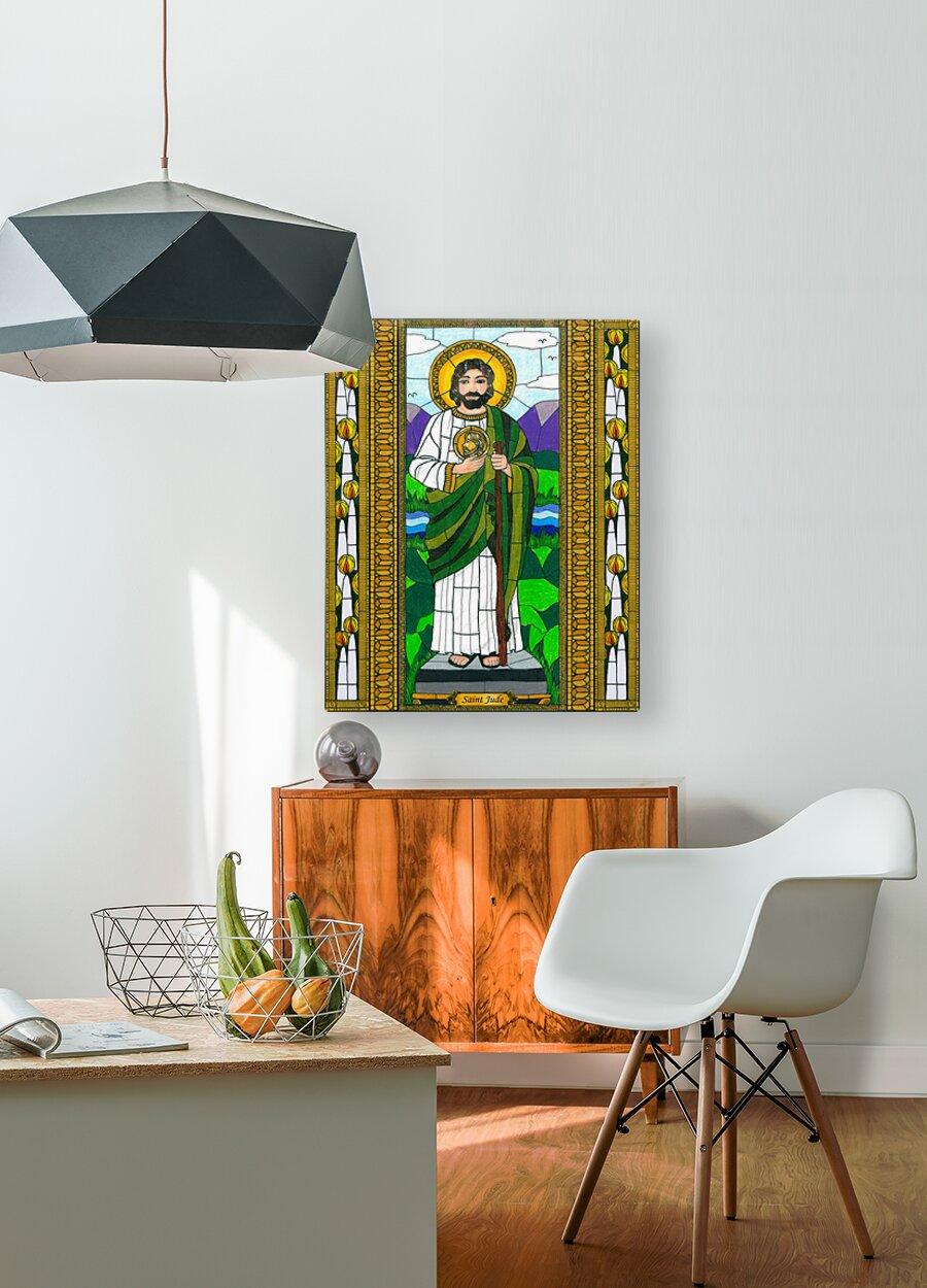 Acrylic Print - St. Jude the Apostle by Brenda Nippert - Trinity Stores