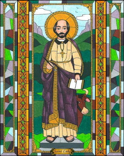 Acrylic Print - St. Luke the Evangelist by B. Nippert