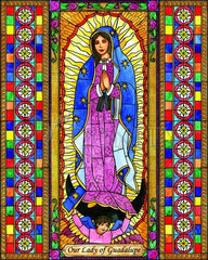 Acrylic Print - Our Lady of Guadalupe by B. Nippert