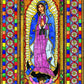 Wall Frame Espresso, Matted - Our Lady of Guadalupe by Brenda Nippert - Trinity Stores