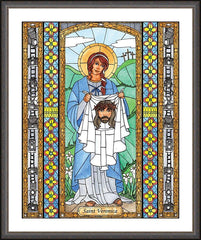 Wall Frame Espresso - St. Veronica by B. Nippert