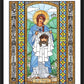 Wall Frame Black, Matted - St. Veronica by Brenda Nippert - Trinity Stores