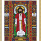 Wall Frame Gold, Matted - Jesus by Brenda Nippert - Trinity Stores