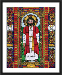 Wall Frame Black - Jesus by B. Nippert