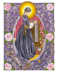 Metal Print - St. Zélie Martin by B. Nippert