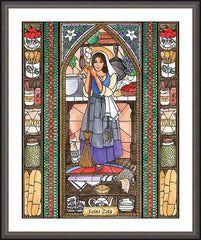 Wall Frame Espresso - St. Zita by B. Nippert