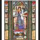 Wall Frame Black, Matted - St. Zita by Brenda Nippert - Trinity Stores