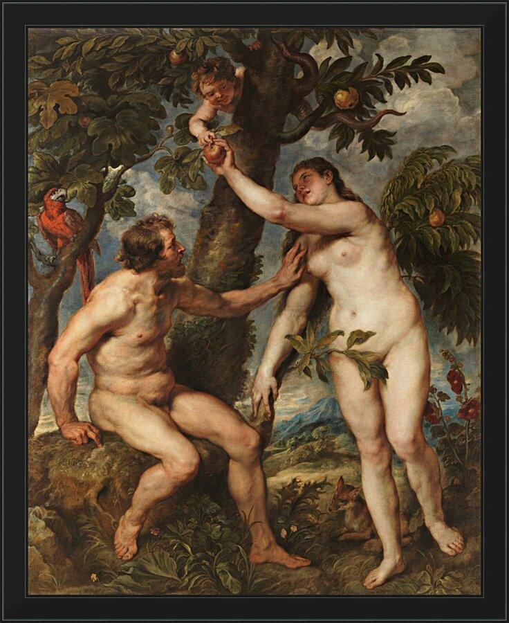 Wall Frame Black - Adam and Eve by Museum Art - Trinity Stores