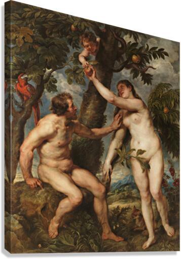Canvas Print - Adam and Eve by Museum Art