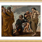 Wall Frame Gold, Matted - Moses and Messengers from Canaan by Museum Art - Trinity Stores