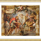 Wall Frame Gold, Matted - Meeting of St. Abraham and Melchizedek by Museum Art - Trinity Stores