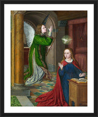 Wall Frame Black - Annunciation by Museum Art
