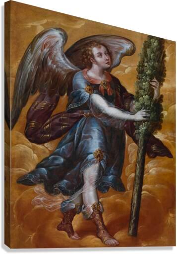 Canvas Print - Angel Carrying a Cypress  by Museum Art