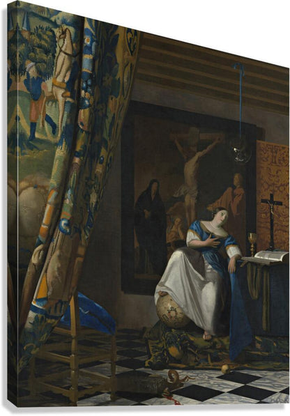 Canvas Print - Allegory of Catholic Faith by Museum Art