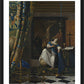 Wall Frame Black, Matted - Allegory of Catholic Faith by Museum Art
