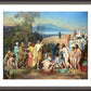 Wall Frame Espresso, Matted - Appearance of Christ to the People by Museum Art - Trinity Stores