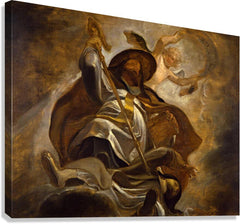 Canvas Print - St. Athanasius of Alexandria Defeating Arius by Museum Art