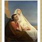 Wall Frame Gold, Matted - Sts. Augustine and Monica by Museum Art